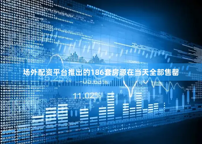 场外配资平台推出的186套房源在当天全部售罄